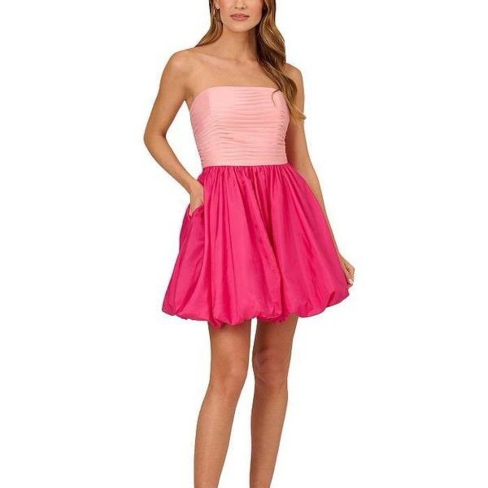 Strapless Pink Dress- New With Tags
